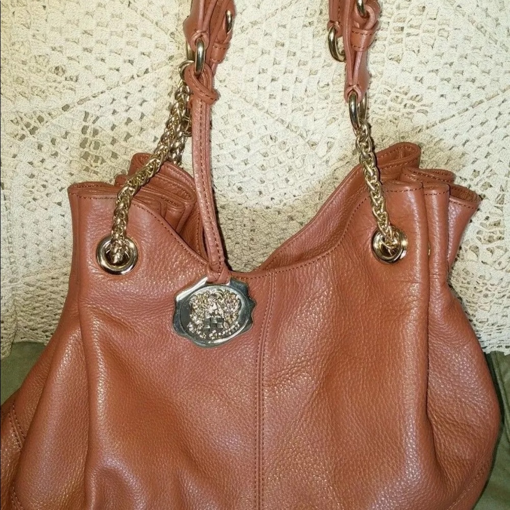 Vince Camuto Jack Hobo Handbag Leather Draw String